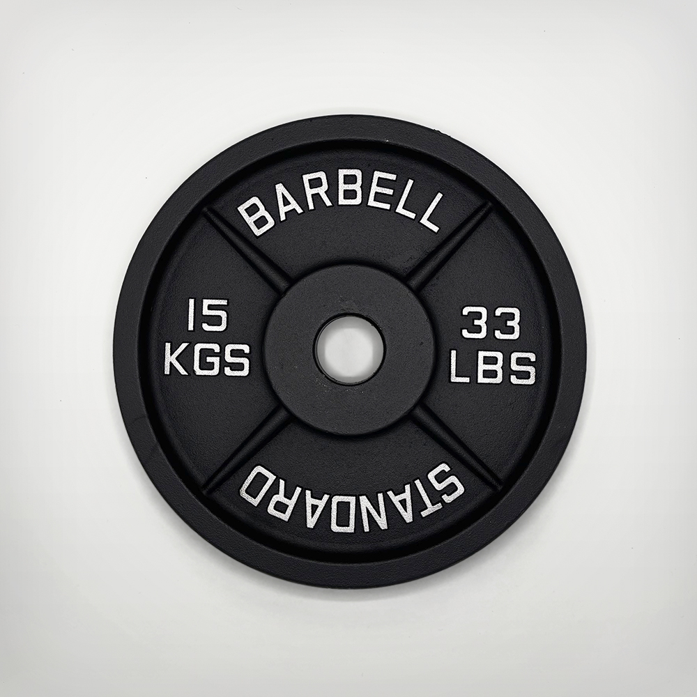 Repforce 15kg Cast Iron Olympic Weight Plate x2
