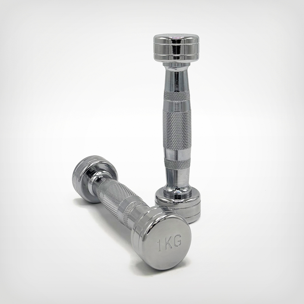 Repforce 1kg Chrome Dumbbells x2