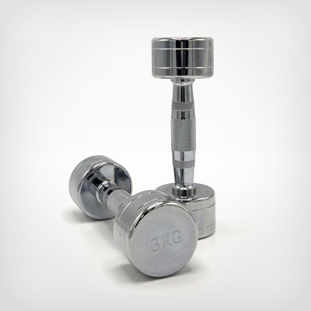 Repforce 3kg Chrome Dumbbells x2