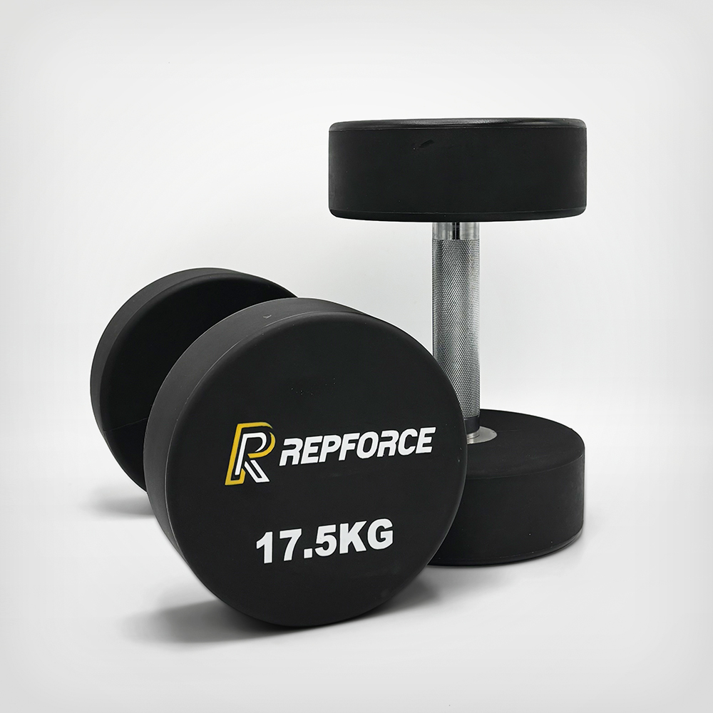 Repforce 17.5kg Urethane Dumbbells x2