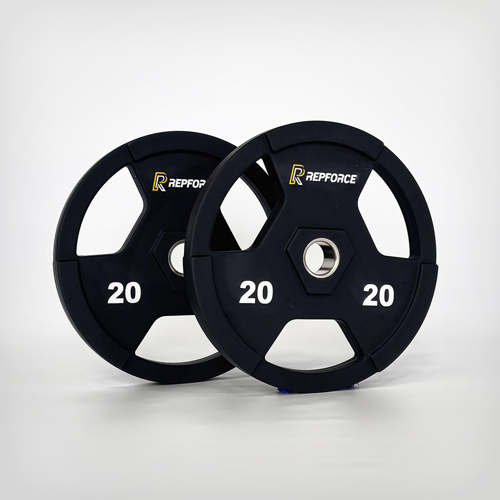 Repforce 20kg Urethane Olympic Weight Plate x2